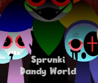 Sprunki Dandy World (Incredibox MOD)